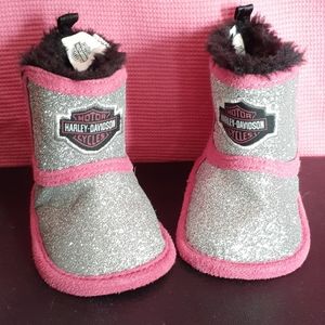 Harley davidson Infant Booties